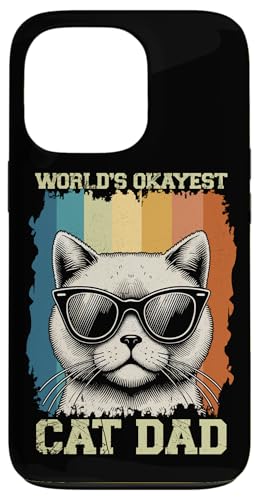 World's Okayest Cat Dad Katzenliebhaber Tier Vatertag Elternteil Hülle für iPhone 13 Pro World's Okayest Cat Dad Katzenliebhaber Tier Vatertag Elternteil Hülle für iPhone 13 Pro von Proud Cat Dad Loving Father Cat Owner Men Daddy