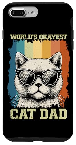 World's Okayest Cat Dad Katzenliebhaber Tier Vatertag Elternteil Hülle für iPhone 7 Plus/8 Plus World's Okayest Cat Dad Katzenliebhaber Tier Vatertag Elternteil Hülle für iPhone 7 Plus/8 Plus von Proud Cat Dad Loving Father Cat Owner Men Daddy