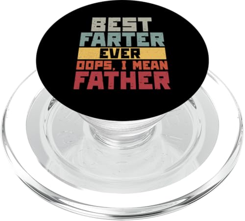Bester Farter aller Zeiten, ich meine Vater, Vatertag, Papa, Sarkasmus PopSockets PopGrip für MagSafe Bester Farter aller Zeiten, ich meine Vater, Vatertag, Papa, Sarkasmus PopSockets PopGrip für MagSafe von Proud Daddy Loving Sarcastic Father Parent Dad Men
