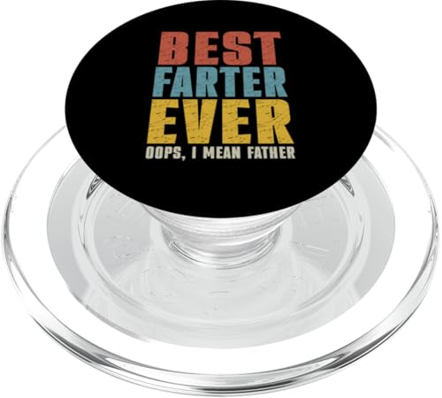 Bester Farter aller Zeiten, ich meine Vater, Vatertag, Retro-Dad PopSockets PopGrip für MagSafe Bester Farter aller Zeiten, ich meine Vater, Vatertag, Retro-Dad PopSockets PopGrip für MagSafe von Proud Daddy Loving Sarcastic Father Parent Dad Men