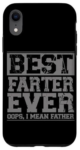 Bester Farter aller Zeiten, ich meine Vatertag, Retro, Vintage-Stil Hülle für iPhone XR von Proud Daddy Loving Sarcastic Father Parent Dad Men