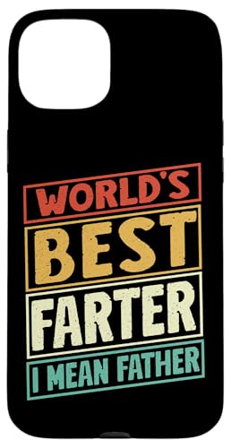 Der beste Farter der Welt, ich meine den Vatertag, Papa Hülle für iPhone 15 Plus Der beste Farter der Welt, ich meine den Vatertag, Papa Hülle für iPhone 15 Plus von Proud Daddy Loving Sarcastic Father Parent Dad Men