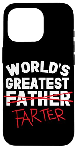 Der beste Farter der Welt, ich meine den Vatertag, Papa Hülle für iPhone 16 Pro Der beste Farter der Welt, ich meine den Vatertag, Papa Hülle für iPhone 16 Pro von Proud Daddy Loving Sarcastic Father Parent Dad Men
