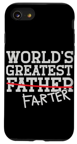 Der beste Farter der Welt, ich meine den Vatertag, Papa Hülle für iPhone SE (2020) / 7 / 8 von Proud Daddy Loving Sarcastic Father Parent Dad Men