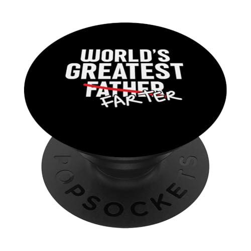 Der beste Farter der Welt, ich meine den Vatertag, Papa PopSockets Klebender PopGrip Der beste Farter der Welt, ich meine den Vatertag, Papa PopSockets Klebender PopGrip von Proud Daddy Loving Sarcastic Father Parent Dad Men