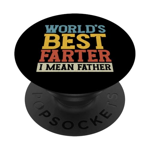 Der beste Farter der Welt, ich meine den Vatertag, Papa PopSockets Klebender PopGrip Der beste Farter der Welt, ich meine den Vatertag, Papa PopSockets Klebender PopGrip von Proud Daddy Loving Sarcastic Father Parent Dad Men