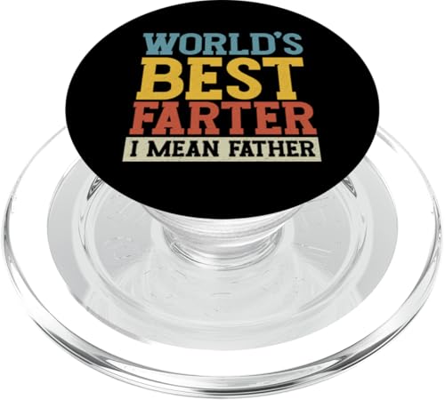 Der beste Farter der Welt, ich meine den Vatertag, Papa PopSockets PopGrip für MagSafe Der beste Farter der Welt, ich meine den Vatertag, Papa PopSockets PopGrip für MagSafe von Proud Daddy Loving Sarcastic Father Parent Dad Men