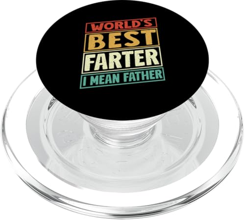 Der beste Farter der Welt, ich meine den Vatertag, Papa PopSockets PopGrip für MagSafe Der beste Farter der Welt, ich meine den Vatertag, Papa PopSockets PopGrip für MagSafe von Proud Daddy Loving Sarcastic Father Parent Dad Men