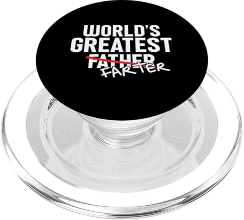 Der beste Farter der Welt, ich meine den Vatertag, Papa PopSockets PopGrip für MagSafe Der beste Farter der Welt, ich meine den Vatertag, Papa PopSockets PopGrip für MagSafe von Proud Daddy Loving Sarcastic Father Parent Dad Men
