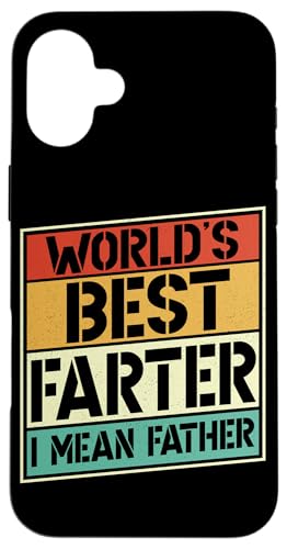 Der beste Farter der Welt Ich meine Vatertag Papa Lustig Hülle für iPhone 16 Plus Der beste Farter der Welt Ich meine Vatertag Papa Lustig Hülle für iPhone 16 Plus von Proud Daddy Loving Sarcastic Father Parent Dad Men