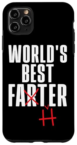 Der beste Farter der Welt aller Zeiten Ich meine Vatertag Papa Papa Hülle für iPhone 11 Pro Max Der beste Farter der Welt aller Zeiten Ich meine Vatertag Papa Papa Hülle für iPhone 11 Pro Max von Proud Daddy Loving Sarcastic Father Parent Dad Men