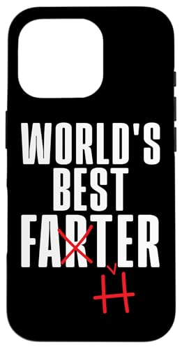 Der beste Farter der Welt aller Zeiten Ich meine Vatertag Papa Papa Hülle für iPhone 16 Pro Der beste Farter der Welt aller Zeiten Ich meine Vatertag Papa Papa Hülle für iPhone 16 Pro von Proud Daddy Loving Sarcastic Father Parent Dad Men