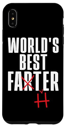 Der beste Farter der Welt aller Zeiten Ich meine Vatertag Papa Papa Hülle für iPhone XS Max von Proud Daddy Loving Sarcastic Father Parent Dad Men