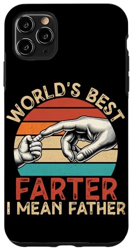 Der weltbeste Farter aller Zeiten, ich meine Vatertag, Retro Hülle für iPhone 11 Pro Max Der weltbeste Farter aller Zeiten, ich meine Vatertag, Retro Hülle für iPhone 11 Pro Max von Proud Daddy Loving Sarcastic Father Parent Dad Men
