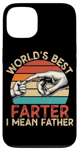 Der weltbeste Farter aller Zeiten, ich meine Vatertag, Retro Hülle für iPhone 13 von Proud Daddy Loving Sarcastic Father Parent Dad Men