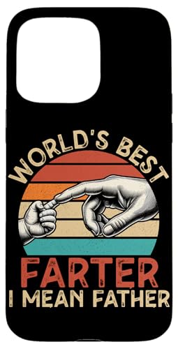 Der weltbeste Farter aller Zeiten, ich meine Vatertag, Retro Hülle für iPhone 15 Pro Max von Proud Daddy Loving Sarcastic Father Parent Dad Men