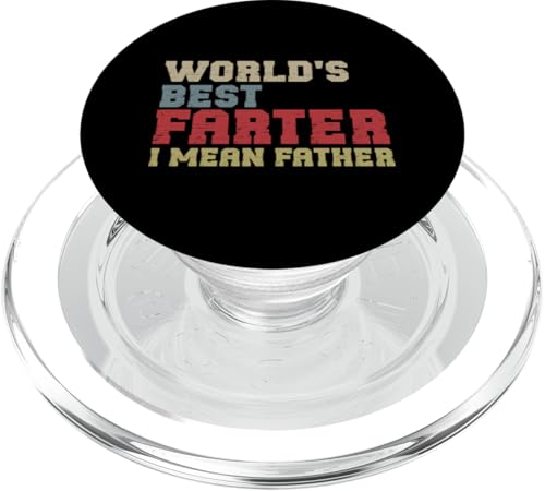 Der weltbeste Farter aller Zeiten, ich meine Vatertag, Retro PopSockets PopGrip für MagSafe Der weltbeste Farter aller Zeiten, ich meine Vatertag, Retro PopSockets PopGrip für MagSafe von Proud Daddy Loving Sarcastic Father Parent Dad Men