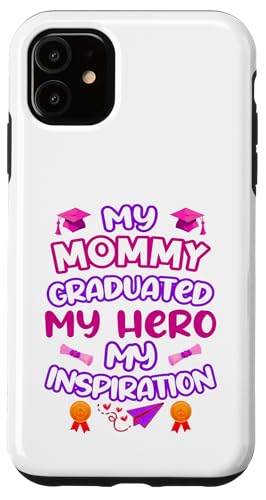 Graduated Mom – My Hero & Inspiration – Familien-Andenken-T-Shirt Hülle für iPhone 11 Graduated Mom – My Hero & Inspiration – Familien-Andenken-T-Shirt Hülle für iPhone 11 von Proud Family Graduation Gifts and Tees