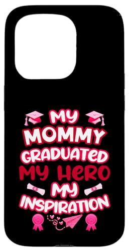 Graduated Mom – My Hero & Inspiration – Familien-Andenken-T-Shirt Hülle für iPhone 15 Pro Graduated Mom – My Hero & Inspiration – Familien-Andenken-T-Shirt Hülle für iPhone 15 Pro von Proud Family Graduation Gifts and Tees