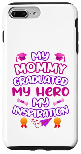 Graduated Mom – My Hero & Inspiration – Familien-Andenken-T-Shirt Hülle für iPhone 7 Plus/8 Plus Graduated Mom – My Hero & Inspiration – Familien-Andenken-T-Shirt Hülle für iPhone 7 Plus/8 Plus von Proud Family Graduation Gifts and Tees