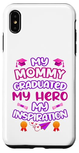 Graduated Mom – My Hero & Inspiration – Familien-Andenken-T-Shirt Hülle für iPhone XS Max Graduated Mom – My Hero & Inspiration – Familien-Andenken-T-Shirt Hülle für iPhone XS Max von Proud Family Graduation Gifts and Tees