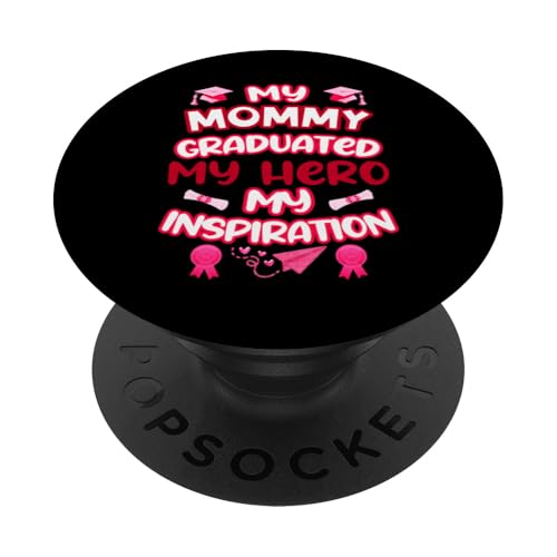 Graduated Mom – My Hero & Inspiration – Familien-Andenken-T-Shirt PopSockets Klebender PopGrip Graduated Mom – My Hero & Inspiration – Familien-Andenken-T-Shirt PopSockets Klebender PopGrip von Proud Family Graduation Gifts and Tees