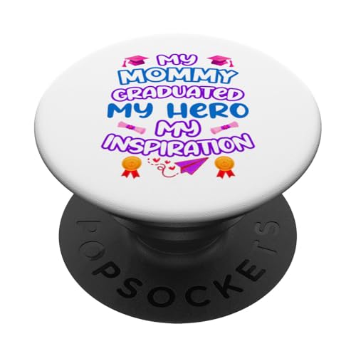 Graduated Mom – My Hero & Inspiration – Familien-Andenken-T-Shirt PopSockets Klebender PopGrip Graduated Mom – My Hero & Inspiration – Familien-Andenken-T-Shirt PopSockets Klebender PopGrip von Proud Family Graduation Gifts and Tees