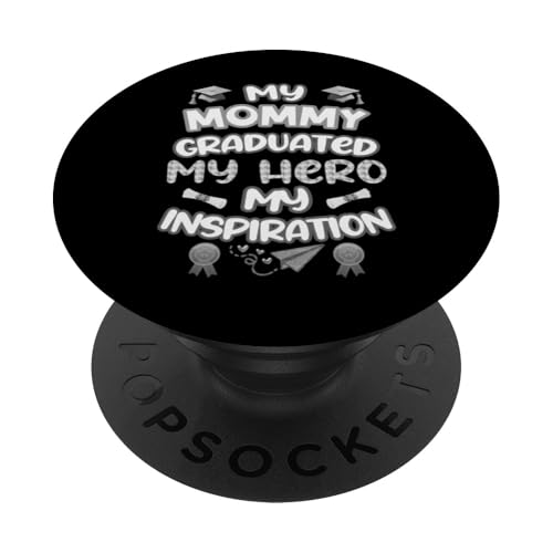 Graduated Mom – My Hero & Inspiration – Familien-Andenken-T-Shirt PopSockets Klebender PopGrip Graduated Mom – My Hero & Inspiration – Familien-Andenken-T-Shirt PopSockets Klebender PopGrip von Proud Family Graduation Gifts and Tees
