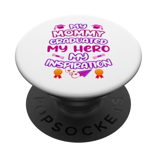 Graduated Mom – My Hero & Inspiration – Familien-Andenken-T-Shirt PopSockets Klebender PopGrip Graduated Mom – My Hero & Inspiration – Familien-Andenken-T-Shirt PopSockets Klebender PopGrip von Proud Family Graduation Gifts and Tees