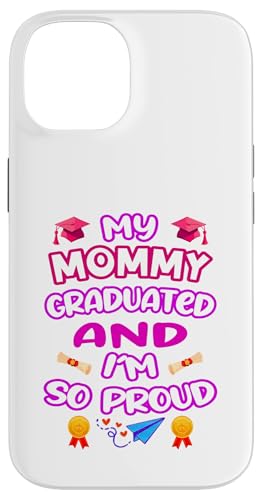 Proud of My Graduated Mom – Familien-Andenken-T-Shirt Hülle für iPhone 14 von Proud Family Graduation Gifts and Tees