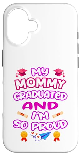 Proud of My Graduated Mom – Familien-Andenken-T-Shirt Hülle für iPhone 16 Proud of My Graduated Mom – Familien-Andenken-T-Shirt Hülle für iPhone 16 von Proud Family Graduation Gifts and Tees
