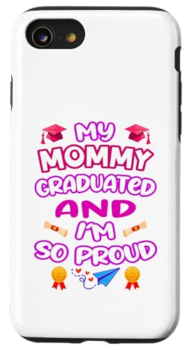 Proud of My Graduated Mom – Familien-Andenken-T-Shirt Hülle für iPhone SE (2020) / 7 / 8 von Proud Family Graduation Gifts and Tees