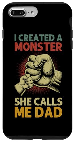 Ich habe ein Monster erschaffen, sie nennt mich Papa Vatertagseltern Hülle für iPhone 7 Plus/8 Plus Ich habe ein Monster erschaffen, sie nennt mich Papa Vatertagseltern Hülle für iPhone 7 Plus/8 Plus von Proud Father Of Daughters Loving Daddy Men Dad