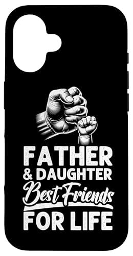 Vater & Tochter Beste Freunde fürs Leben Vatertag Eltern Hülle für iPhone 16 Vater & Tochter Beste Freunde fürs Leben Vatertag Eltern Hülle für iPhone 16 von Proud Father Of Daughters Loving Daddy Men Dad