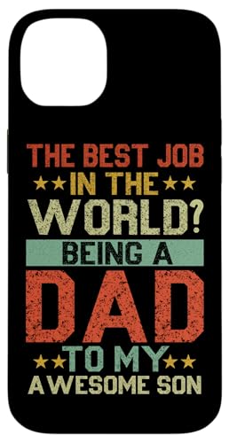 Der beste Job der Welt, Vater für meinen großartigen Sohn zu sein Hülle für iPhone 14 Plus Der beste Job der Welt, Vater für meinen großartigen Sohn zu sein Hülle für iPhone 14 Plus von Proud Father Of Sons Daddy Men Dad Father's Day