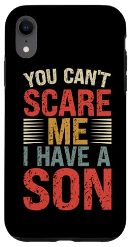 Du kannst mich nicht erschrecken, ich habe einen Sohn, lustiges Vatertags-Retro Hülle für iPhone XR Du kannst mich nicht erschrecken, ich habe einen Sohn, lustiges Vatertags-Retro Hülle für iPhone XR von Proud Father Of Sons Daddy Men Dad Father's Day