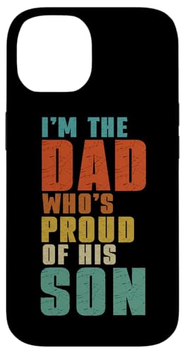 Ich bin der Vater, der stolz auf den Vatertag seines Sohnes ist, Retro Papa Hülle für iPhone 14 Ich bin der Vater, der stolz auf den Vatertag seines Sohnes ist, Retro Papa Hülle für iPhone 14 von Proud Father Of Sons Daddy Men Dad Father's Day