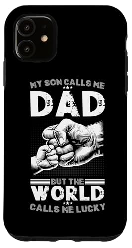 Mein Sohn nennt mich Papa, aber die Welt nennt mich Lucky Papa Hülle für iPhone 11 Mein Sohn nennt mich Papa, aber die Welt nennt mich Lucky Papa Hülle für iPhone 11 von Proud Father Of Sons Daddy Men Dad Father's Day