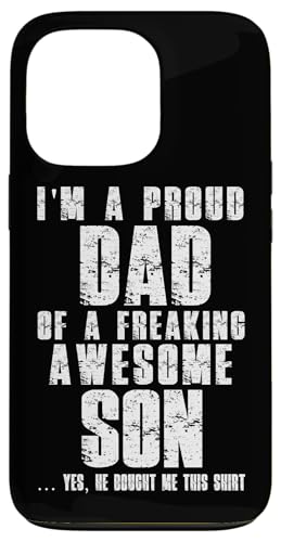 Stolzer Vater eines verdammt tollen Sohnes Vatertag Lustig Hülle für iPhone 13 Pro Stolzer Vater eines verdammt tollen Sohnes Vatertag Lustig Hülle für iPhone 13 Pro von Proud Father Of Sons Daddy Men Dad Father's Day