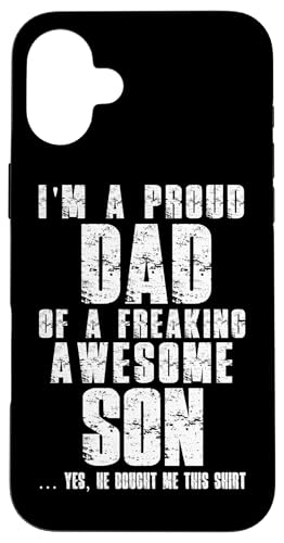 Stolzer Vater eines verdammt tollen Sohnes Vatertag Lustig Hülle für iPhone 16 Plus Stolzer Vater eines verdammt tollen Sohnes Vatertag Lustig Hülle für iPhone 16 Plus von Proud Father Of Sons Daddy Men Dad Father's Day