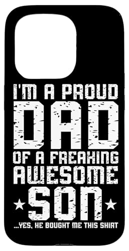 Stolzer Vater eines verdammt tollen Sohnes Vatertag Lustiger Papa Hülle für iPhone 15 Pro Stolzer Vater eines verdammt tollen Sohnes Vatertag Lustiger Papa Hülle für iPhone 15 Pro von Proud Father Of Sons Daddy Men Dad Father's Day
