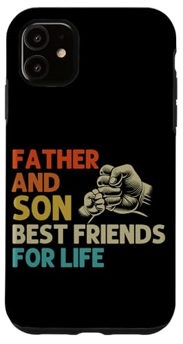Vater und Sohn Best Friends For Life Retro Vatertag Hülle für iPhone 11 Vater und Sohn Best Friends For Life Retro Vatertag Hülle für iPhone 11 von Proud Father Of Sons Daddy Men Dad Father's Day
