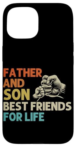 Vater und Sohn Best Friends For Life Retro Vatertag Hülle für iPhone 15 Vater und Sohn Best Friends For Life Retro Vatertag Hülle für iPhone 15 von Proud Father Of Sons Daddy Men Dad Father's Day