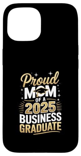 Stolze Mutter eines 2025 Business Graduate Hülle für iPhone 15 Stolze Mutter eines 2025 Business Graduate Hülle für iPhone 15 von Proud Mom of a 2025 University College Graduate