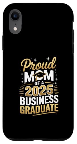 Stolze Mutter eines 2025 Business Graduate Hülle für iPhone XR Stolze Mutter eines 2025 Business Graduate Hülle für iPhone XR von Proud Mom of a 2025 University College Graduate