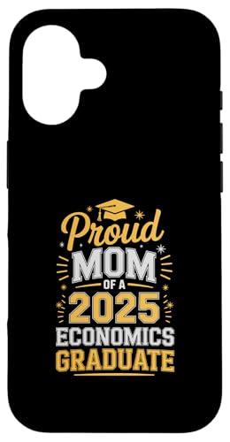 Stolze Mutter eines 2025 Economics Graduate Hülle für iPhone 16 Stolze Mutter eines 2025 Economics Graduate Hülle für iPhone 16 von Proud Mom of a 2025 University College Graduate