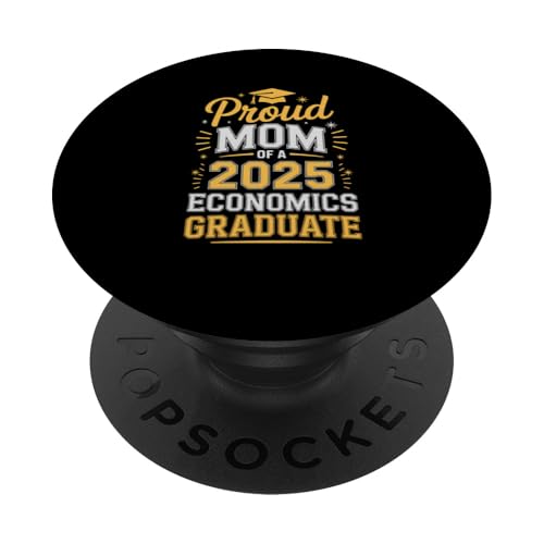 Stolze Mutter eines 2025 Economics Graduate PopSockets Klebender PopGrip Stolze Mutter eines 2025 Economics Graduate PopSockets Klebender PopGrip von Proud Mom of a 2025 University College Graduate