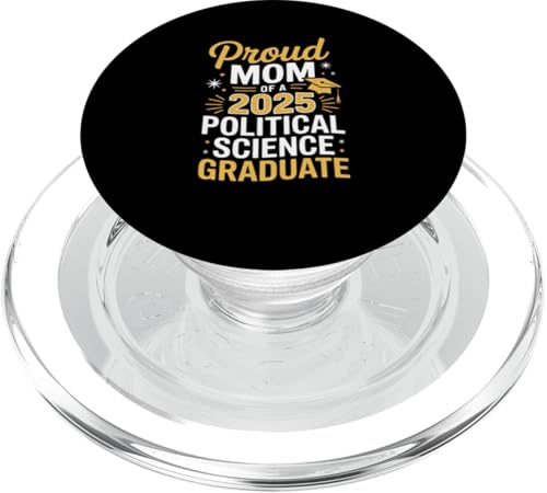 Stolze Mutter eines Absolventen der Politikwissenschaft 2025 PopSockets PopGrip für MagSafe Stolze Mutter eines Absolventen der Politikwissenschaft 2025 PopSockets PopGrip für MagSafe von Proud Mom of a 2025 University College Graduate