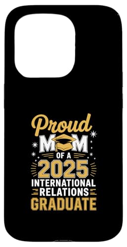Stolze Mutter eines Absolventen der internationalen Beziehungen 2025 Hülle für iPhone 15 Pro Stolze Mutter eines Absolventen der internationalen Beziehungen 2025 Hülle für iPhone 15 Pro von Proud Mom of a 2025 University College Graduate