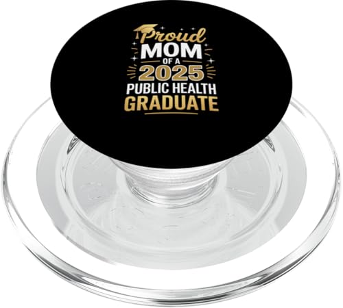 Stolze Mutter eines Absolventen der öffentlichen Gesundheit 2025 PopSockets PopGrip für MagSafe Stolze Mutter eines Absolventen der öffentlichen Gesundheit 2025 PopSockets PopGrip für MagSafe von Proud Mom of a 2025 University College Graduate